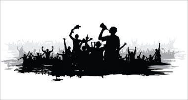 Spor Şampiyonası ve müzik konserleri için reklam poster