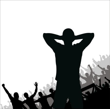Sportif etkinlikler ve konserler için Banner