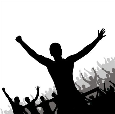 Sportif etkinlikler ve konserler için Banner