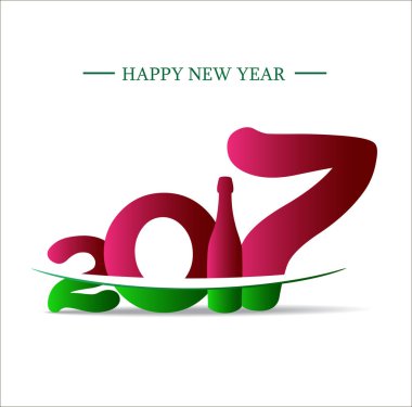 Mutlu yeni yıl 2017. Tatil arka plan 2017 yeni yıl mutlu yaratıcı selamlar afiş, davetiye, posterler, kartlar, el ilanları, broşür, arka plan, afiş, takvim tasarlamak.