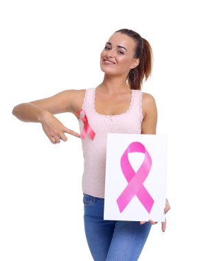 Meme Kanseri Bilinçlendirme sağlık kavramı.