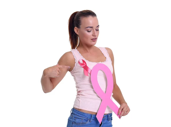 The concept health and prevention of breast cancer. — Stock Photo, Image