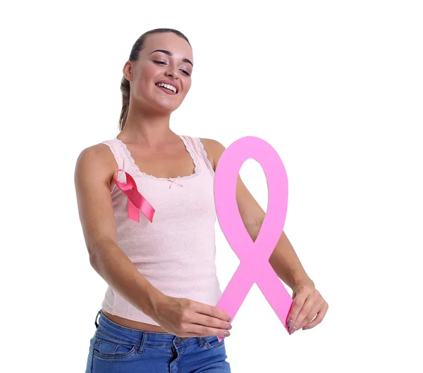 Concepto salud y prevención del cáncer de mama . — Foto de Stock