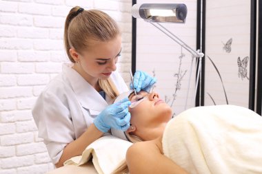 kirpik uzatma işlemi