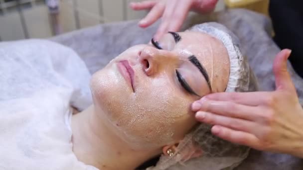 Concept de soins de la peau — Video