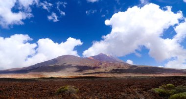 Tenerife 'deki Volkanik Teide Dağı