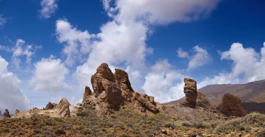 Tenerife 'deki Volkanik Teide Dağı