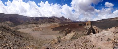 Tenerife 'deki Volkanik Teide Dağı