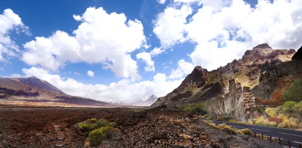 Вулканическая гора Тейде на Тенерифе — стоковое фото