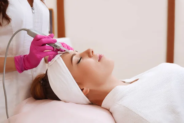 Professional ultrasonic equipment. Skin Care. Stock Picture