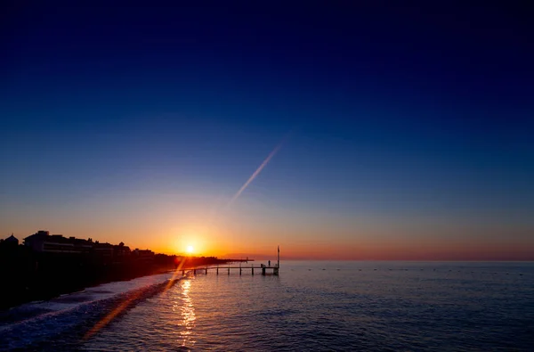 Dawn over the sea — Stock Photo, Image