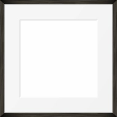 Boş resim çerçevesini kare. Vektör şablonu