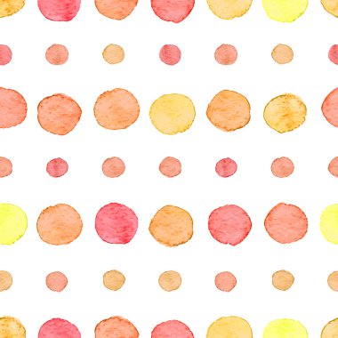 Sorunsuz suluboya nokta deseni