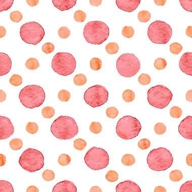 Sorunsuz suluboya nokta deseni