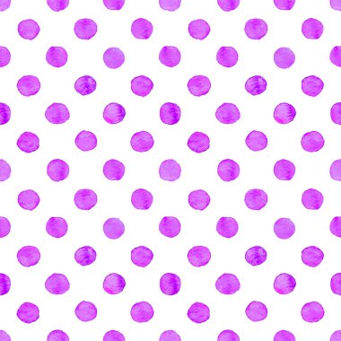 Sorunsuz suluboya nokta deseni