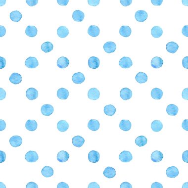 Sorunsuz suluboya nokta deseni