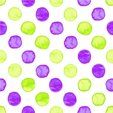 Sorunsuz suluboya nokta deseni