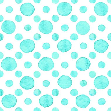 Sorunsuz suluboya nokta deseni