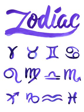 zodyak işaretleri seti