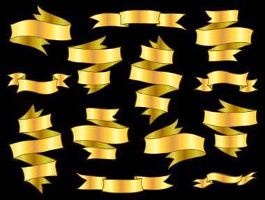 Vintage şerit afiş