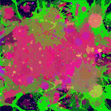 Arka plan koyu boya su sıçramalarına