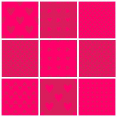 Kusursuz kalp desenleri