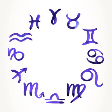 zodyak işaretleri seti