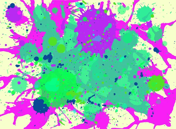 Verf spatten achtergrond — Stockvector