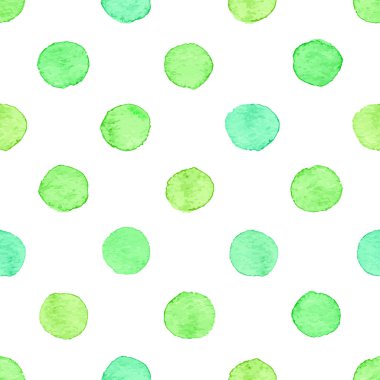 Sorunsuz suluboya nokta deseni