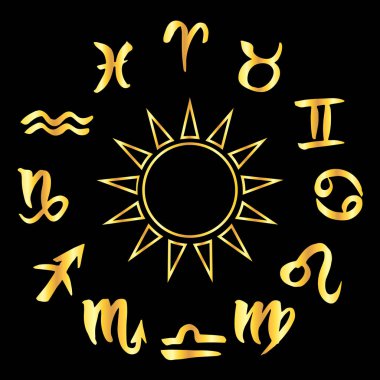zodyak işaretleri seti