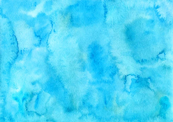Himmelblauer Aquarell Hintergrund — Stockvektor