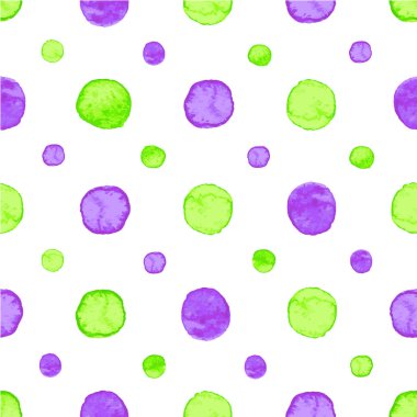 Sorunsuz suluboya nokta deseni