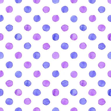 Sorunsuz suluboya nokta deseni