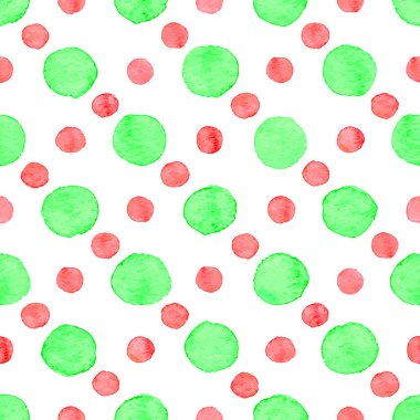 Sorunsuz suluboya nokta deseni