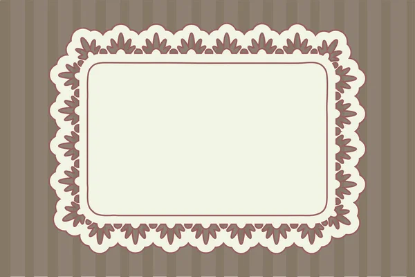 Vintage ornate frame — Stock Vector