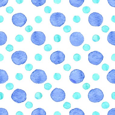 Sorunsuz suluboya nokta deseni