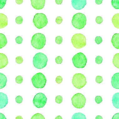 Sorunsuz suluboya nokta deseni