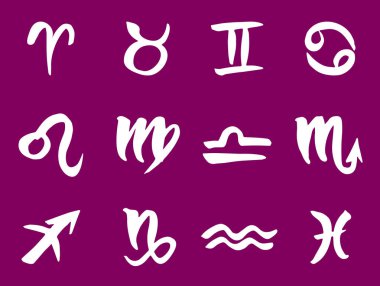 zodyak işaretleri seti