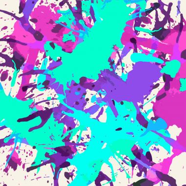 sanatsal boya sıçraması