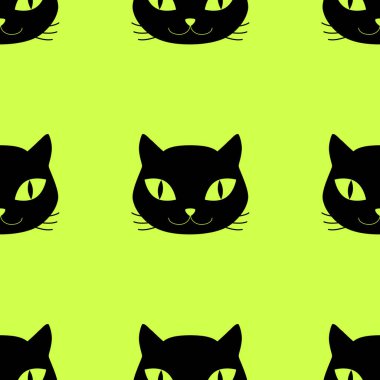 Kedi kafaları Seamless Modeli