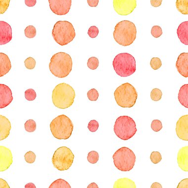 Sorunsuz suluboya nokta deseni