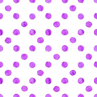 Sorunsuz suluboya nokta deseni