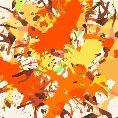 sanatsal boya sıçraması