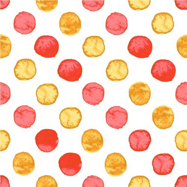 Sorunsuz suluboya nokta deseni