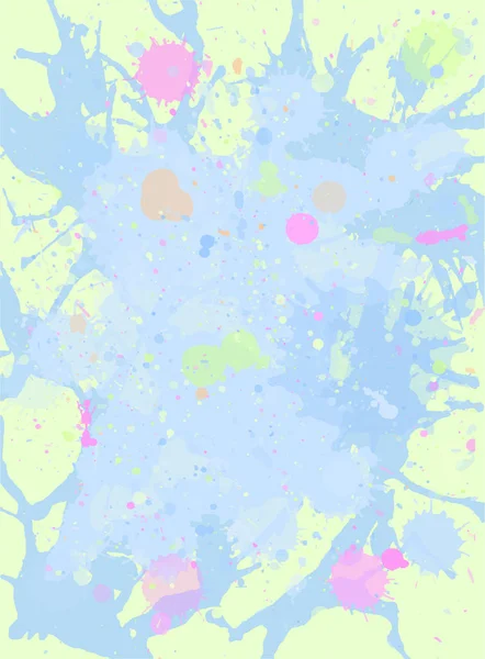 Farby akwarelowe odpryskami tło — Wektor stockowy
