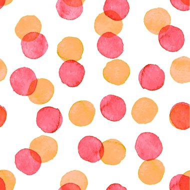 Sorunsuz suluboya nokta deseni