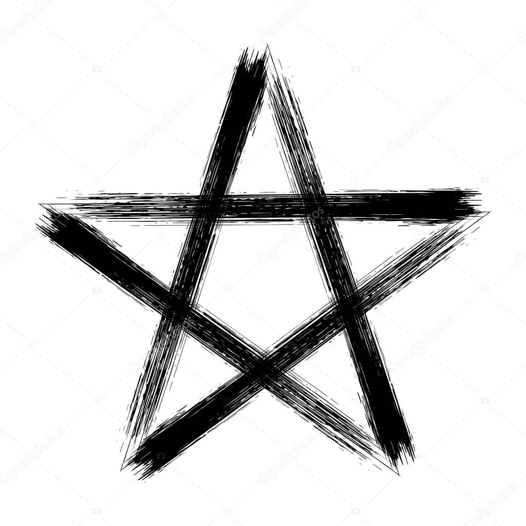 Pentagram occult symbol
