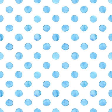 Sorunsuz suluboya nokta deseni