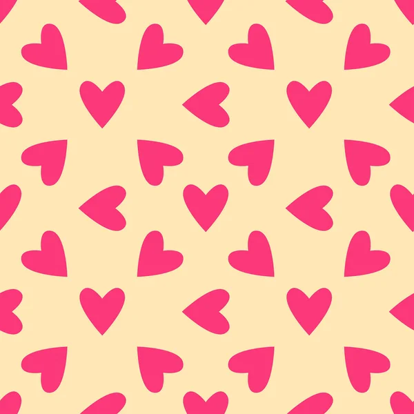 Seamless hearts pattern — Stock Vector