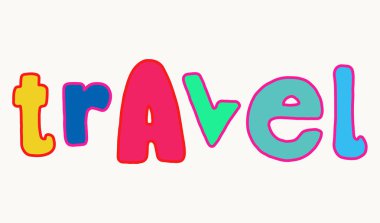 Parlak yaz seyahat yazı